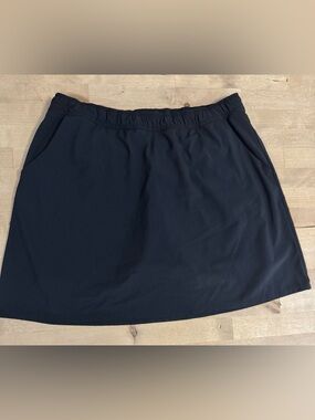 Toad&Co Black athletic Elastic Waist Skort